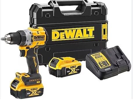 Dewalt DCD805P2T Kömürsüz Darbeli Matkap 18V 5.0 Li-Ion 90 Nm Tork