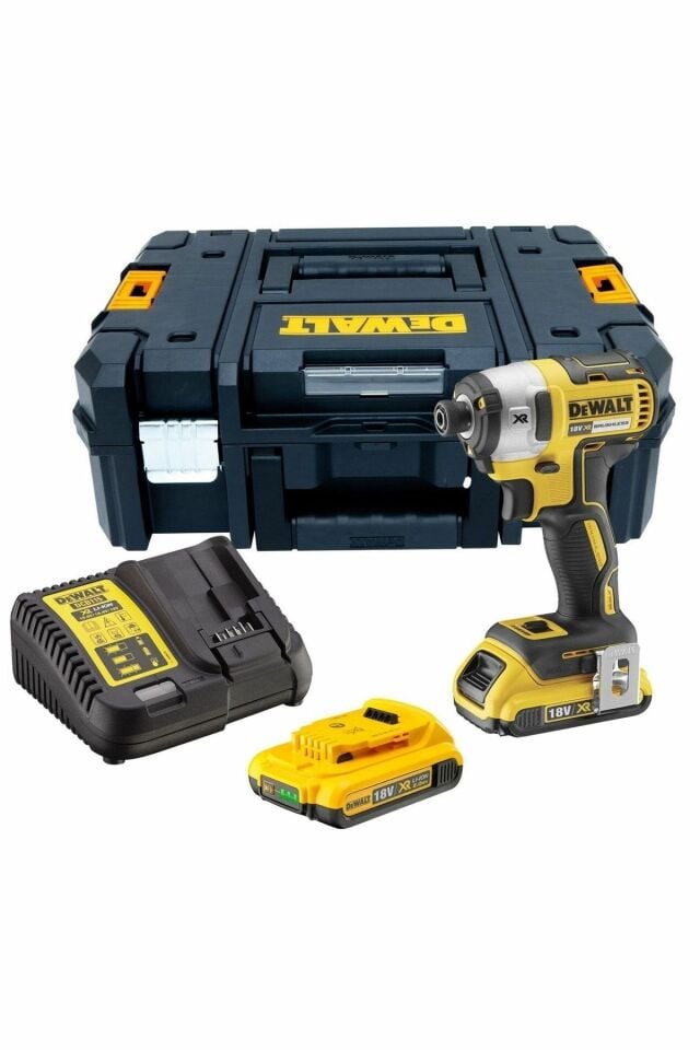 DEWALT DCF887D2 Kömürsüz Darbeli Tornavida 18V 2,0AH 205NM