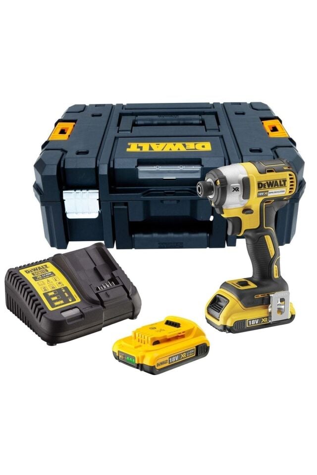 DEWALT DCF887D2 Kömürsüz Darbeli Tornavida 18V 2,0AH 205NM