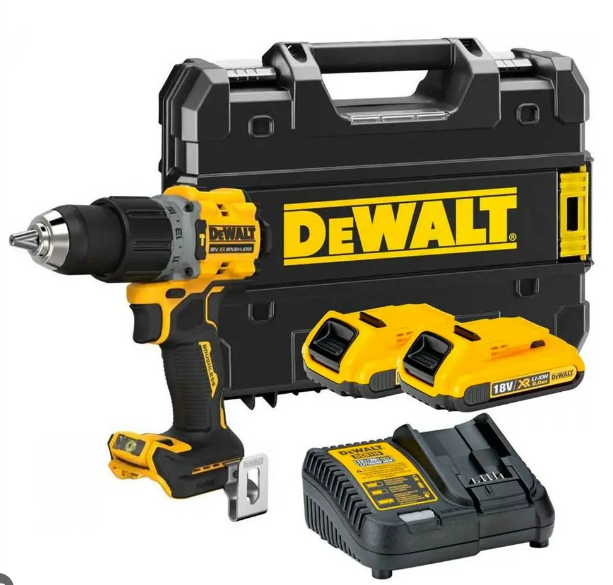 Dewalt DCD805D2T-QW Kömürsüz Darbeli Matkap 18V 2,0Ah 90 Nm Tork