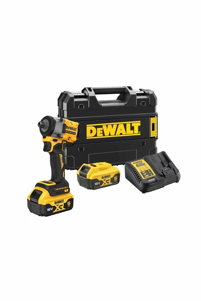 Dewalt DCF922P2T Kömürsüz Somun Sıkma 1/2 18V 5.0Ah Lı-Ion 406Nm Tork
