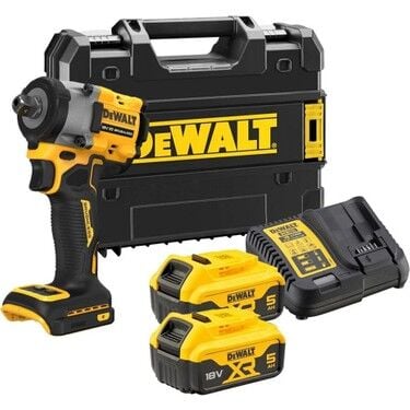 Dewalt DCF922P2T Kömürsüz Somun Sıkma 1/2 18V 5.0Ah Lı-Ion 406Nm Tork