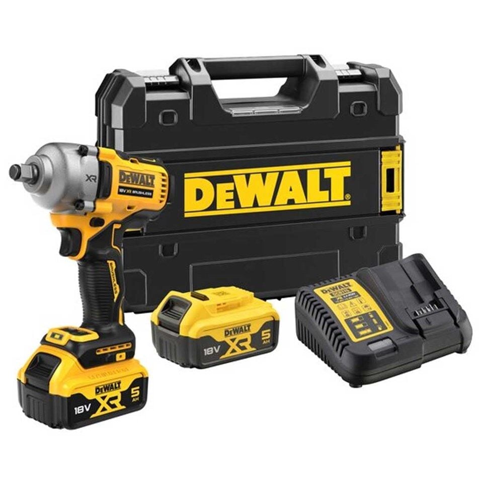Dewalt DCF891P2T-QW Kömürsüz Somun Sıkma 18V 1/2'' 5,0 Ah 812 Nm