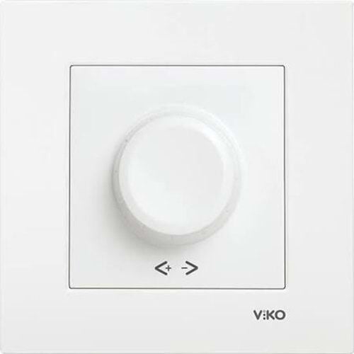 Viko Karre Dimmer Beyaz 600watt Çerçevesiz