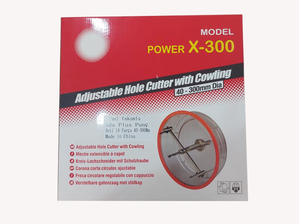 Wonder Vakumlu Sds Plus Panç Seti 14 Parça 40-300Mm