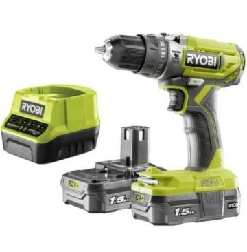 RYOBİ R18PD2-215G Akülü Darbeli Matkap 18V 50nm