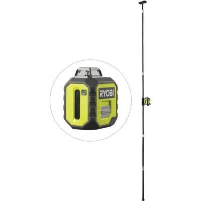 RYOBİ RB360GLL-K 360 Yeşil Çizgili Lazer Hizalama