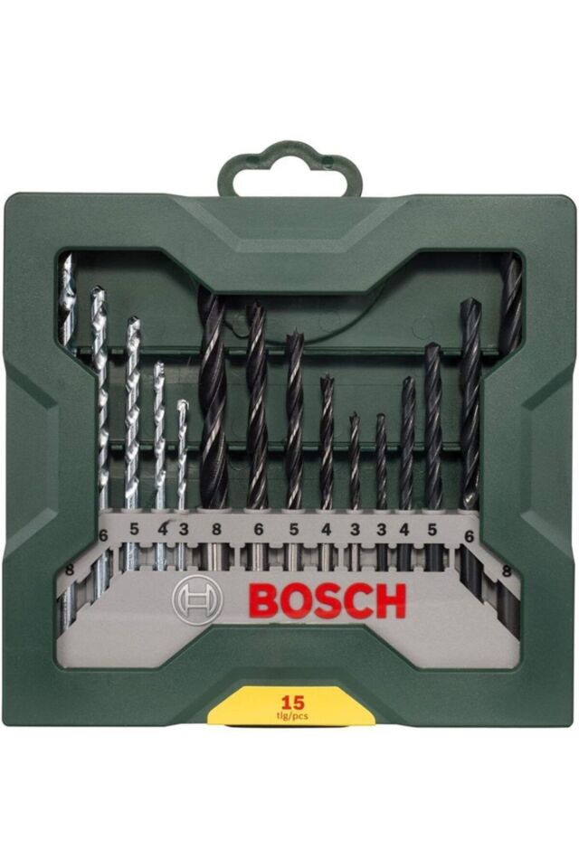 Bosch X-Line Karışık Matkap Ucu Seti (15 Parça)