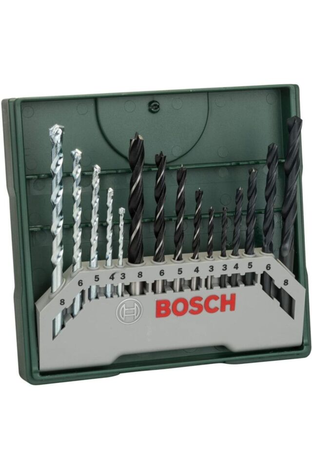 Bosch X-Line Karışık Matkap Ucu Seti (15 Parça)