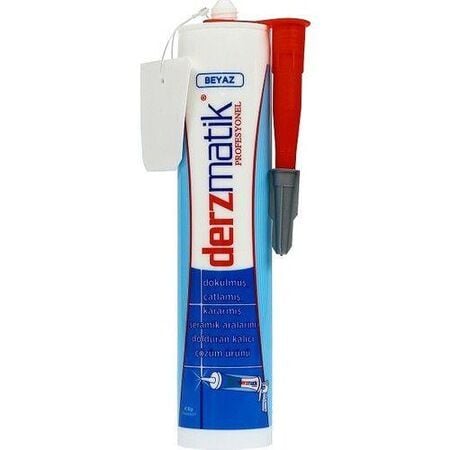 Derzmatik Profesyonel Derz Kartuş Beyaz 450gr