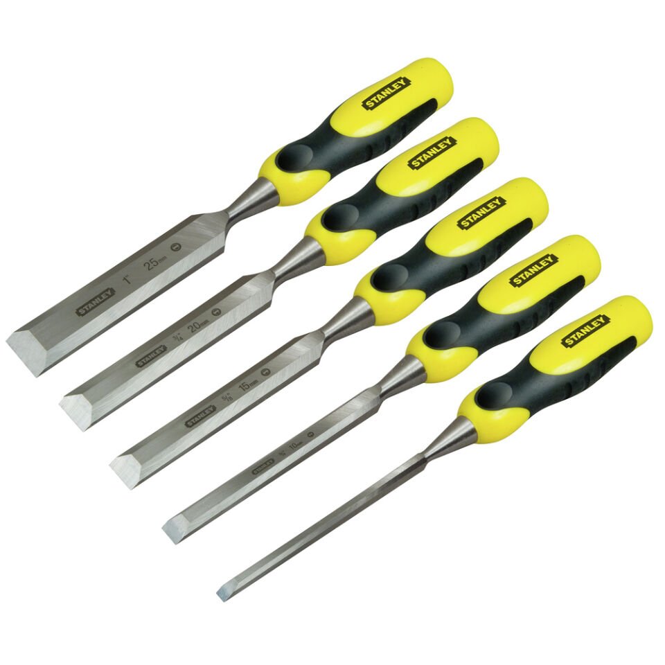 Stanley ST216888 5 Parça Sarı İskarpela Takımı TK5002 (6.10.15.20.25mm)