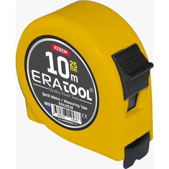 Eratool Şeffaf Şerit Metre 10x25mm