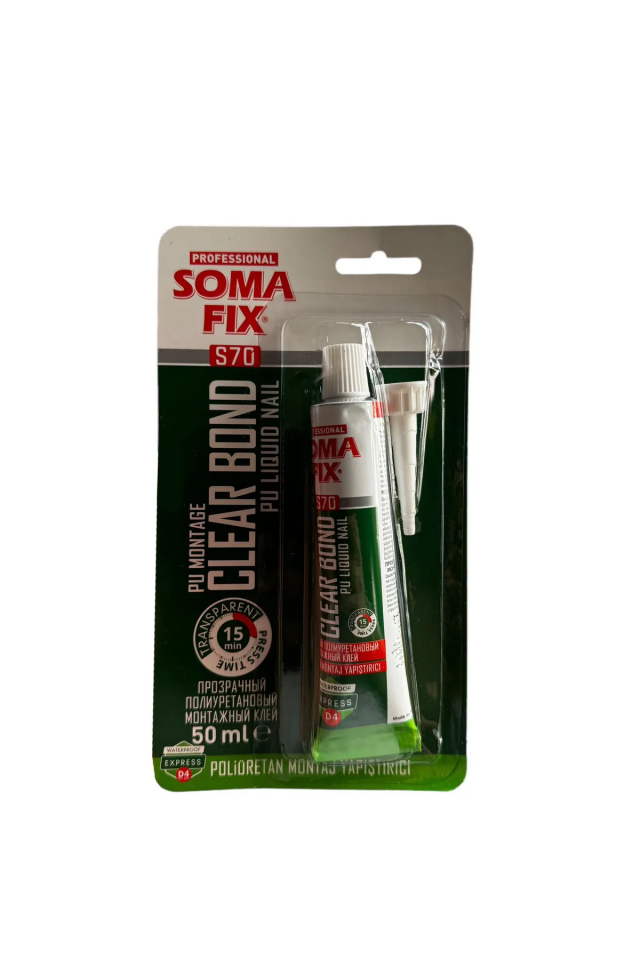 Somafix S70 Pu Montaj Tüp Yapıştırıcı 50Ml