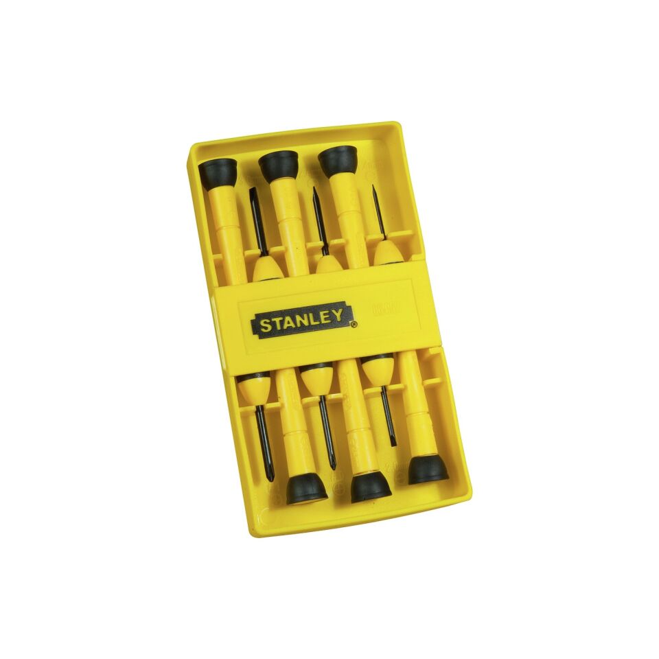 Stanley ST066052 Saatçi Tornavida Seti 6 Parça Yumuşak
