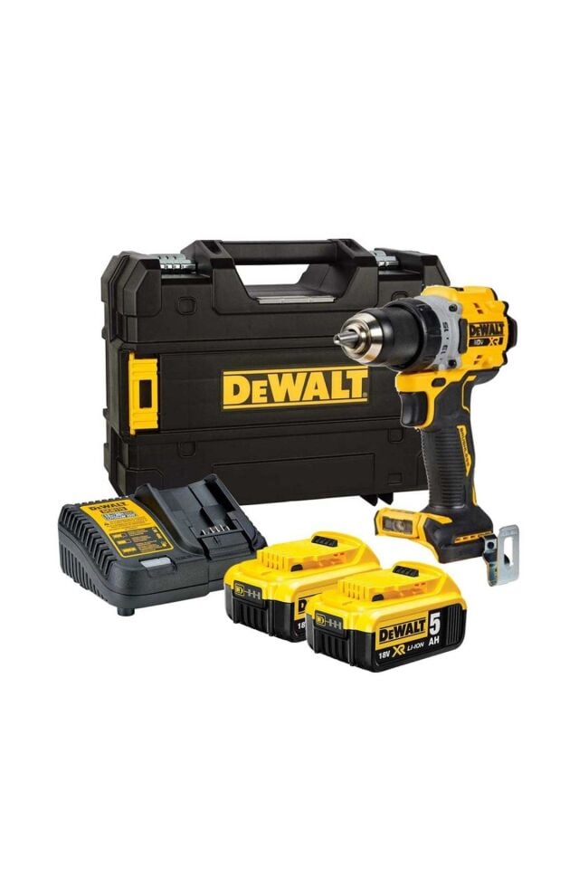 Dewalt DCD800P2T-QW Kömürsüz Darbesiz Vidalama 18V 5,0Ah 90Nm Tork