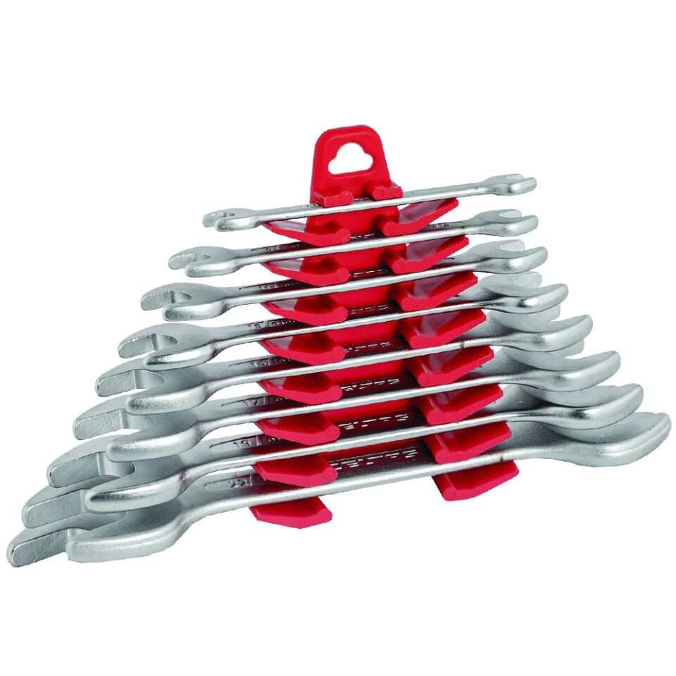 İzeltaş İki Ağızlı Anahtar Seti 8 Parça Kısa