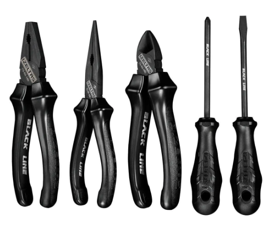 İzeltaş 1300 5 Parça Black Line El Aleti Seti