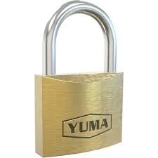 Yuma Pirinç Asma Kilit Sarı 32mm