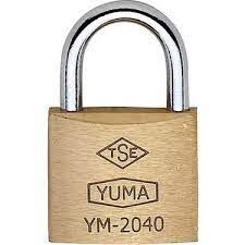 Yuma Pirinç Asma Kilit Sarı 40mm