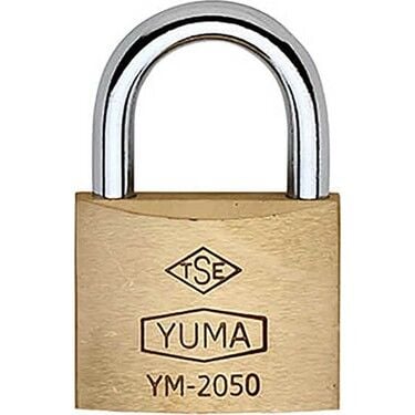 Yuma Pirinç Asma Kilit Sarı 50mm