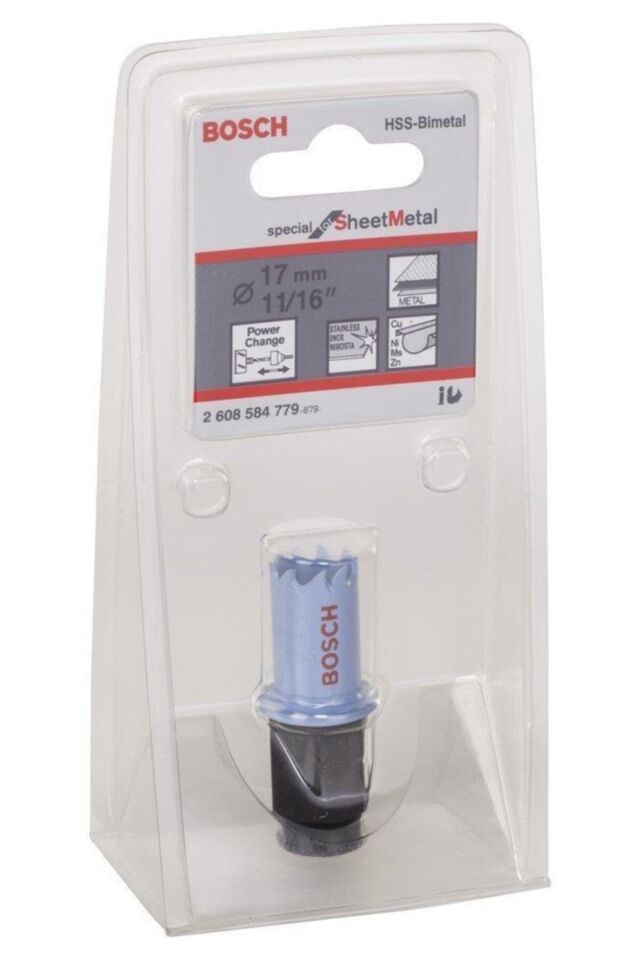 Bosch Sheet Metal Panç 17mm