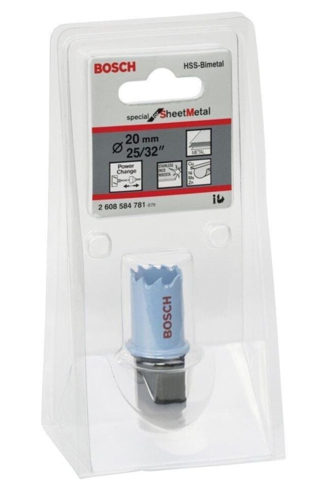 Bosch Sheet Metal Panç 20mm