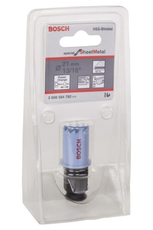 Bosch Sheet Metal Panç 21mm