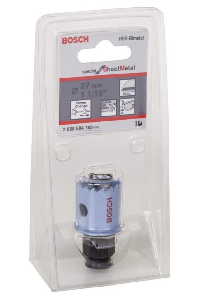 Bosch Sheet Metal Panç 27mm