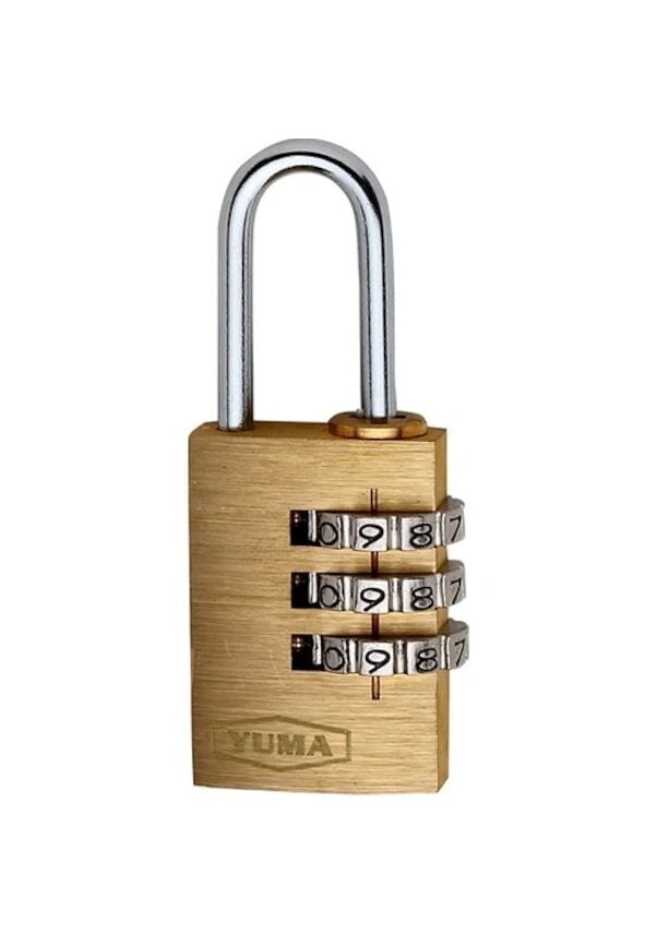 Yuma Pirinç Şifreli Asma Kilit 25mm