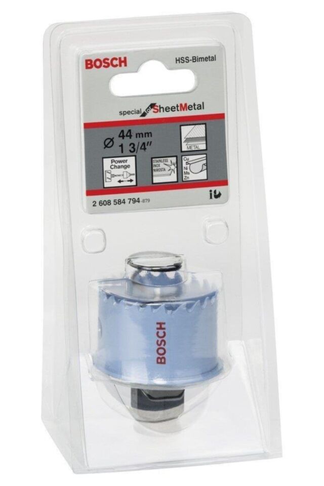 Bosch Sheet Metal Panç 44mm