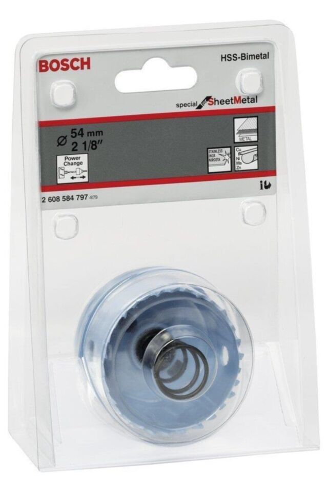 Bosch Sheet Metal Panç 54mm