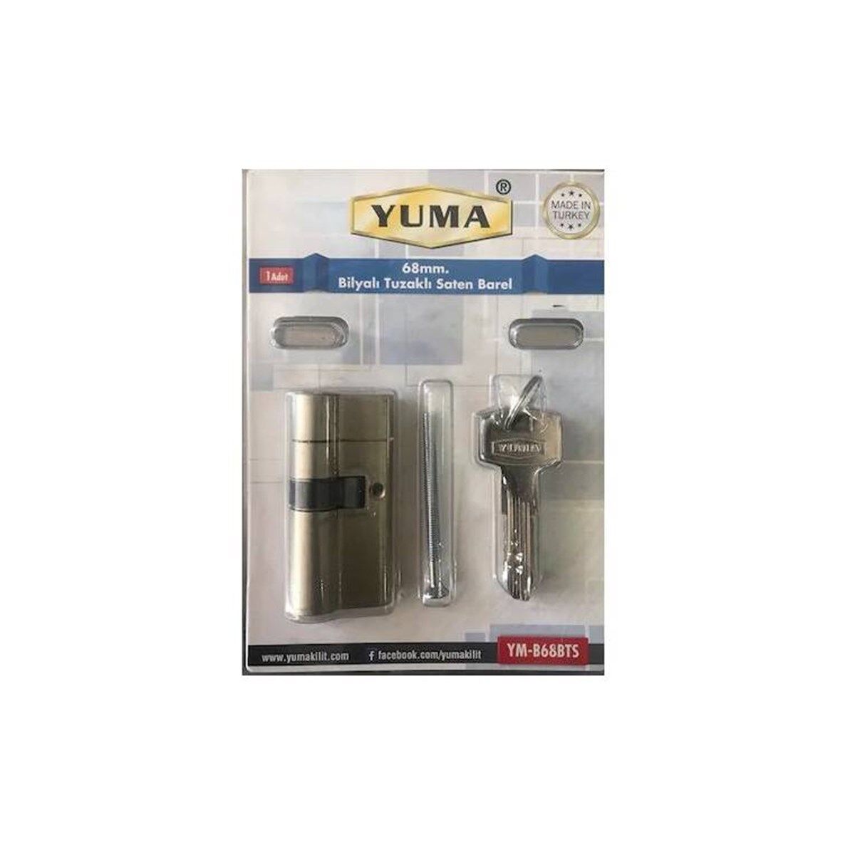 Yuma B68BTS Tuzaklı Bilyalı Barel Saten 68mm