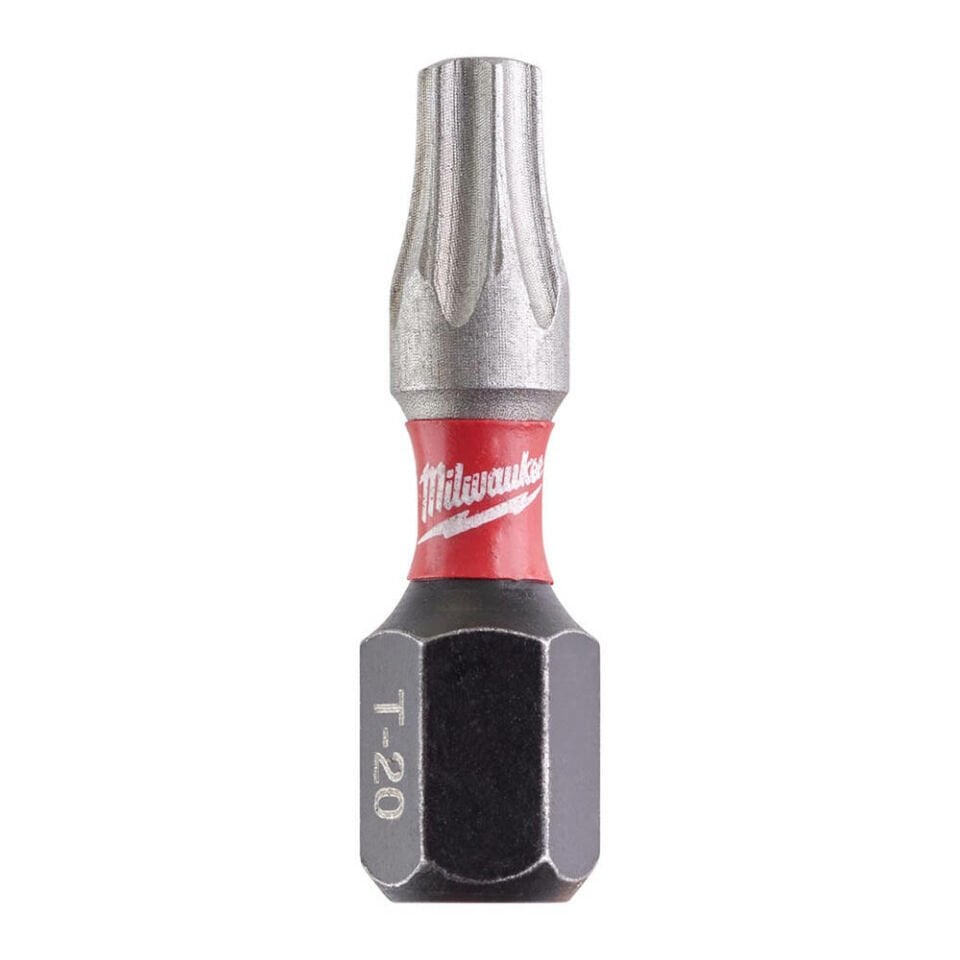 Milwaukee T4932430875 Bits Uç Tx20 25 Mm 25Lİ Shockwave