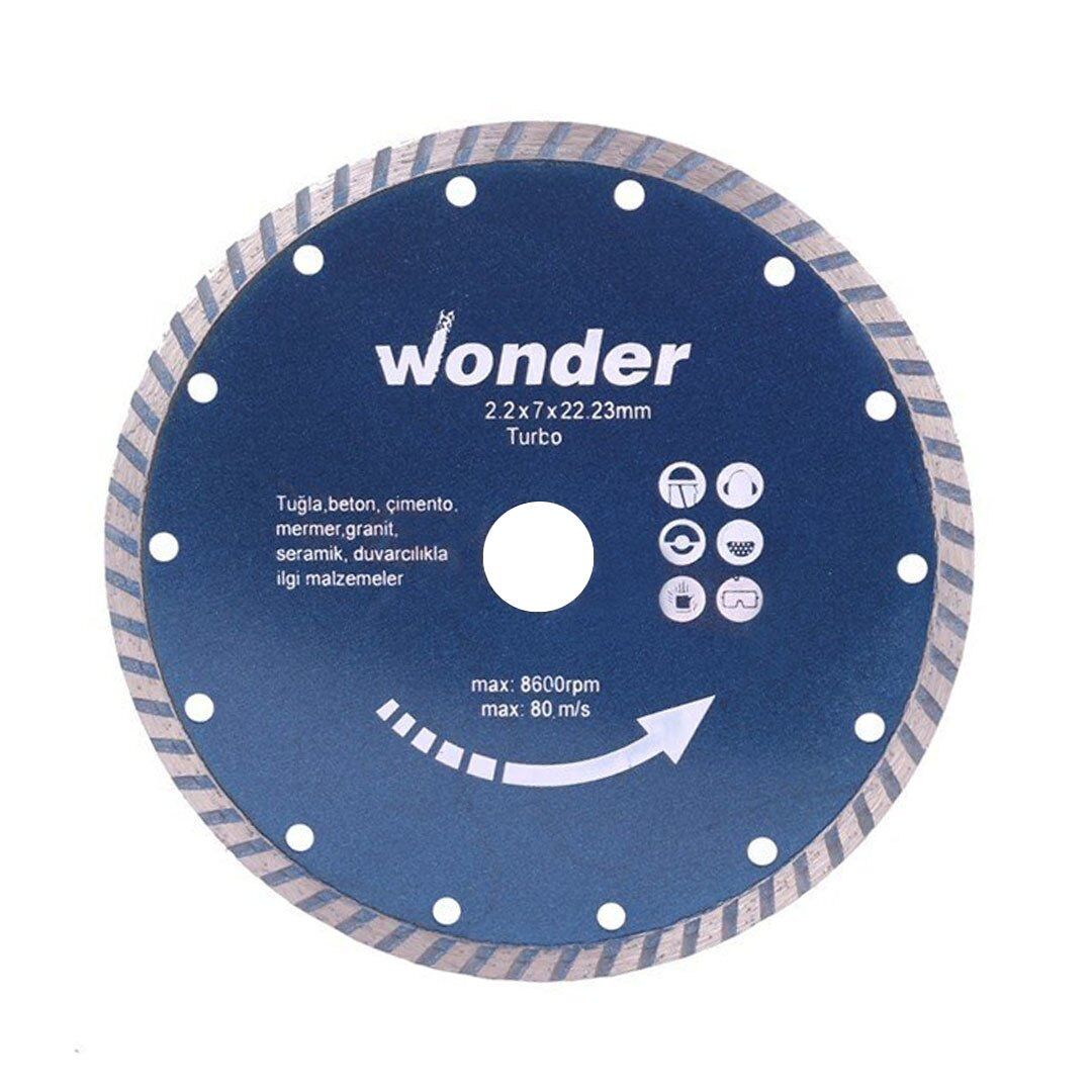 Wonder Elmas Testere Turbo 115mm