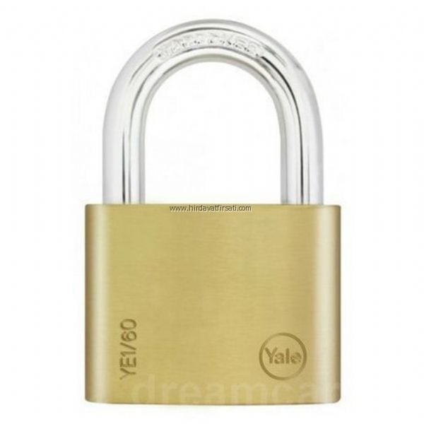 YALE Pirinç Asma Kilit 60mm