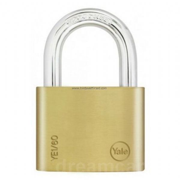 YALE Pirinç Asma Kilit 60mm