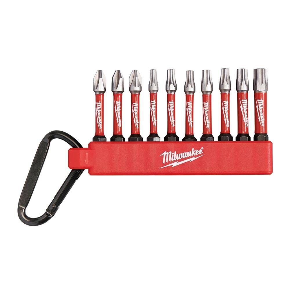 Milwaukee T4932480941 Shockwave Karabiner Bits Uç Set 10 Parça