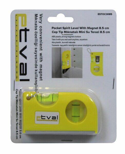 Etval Cep Tipi Mini Su Terazi 85mm