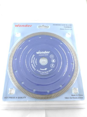 Wonder Prof. Turbo Elmas Testere Motifli  180x1.2