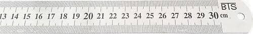 İthal Çelik Cetvel 1000x40mm