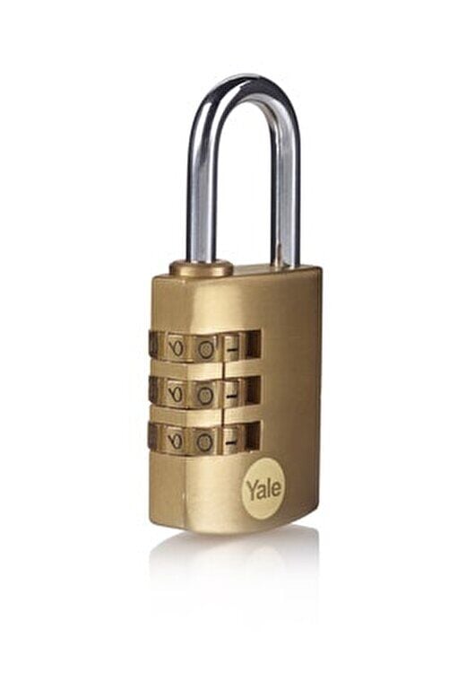 Yale Pirinç Şifreli Asma Kilit 22mm