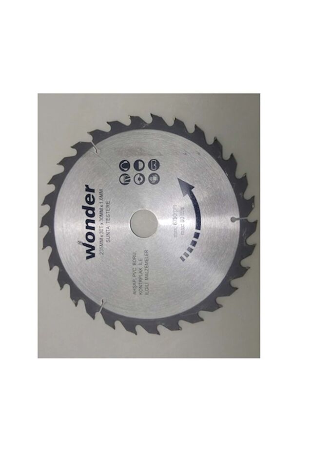 Wonder Daire Testeresi Ahşap 180x22.2 36 Diş