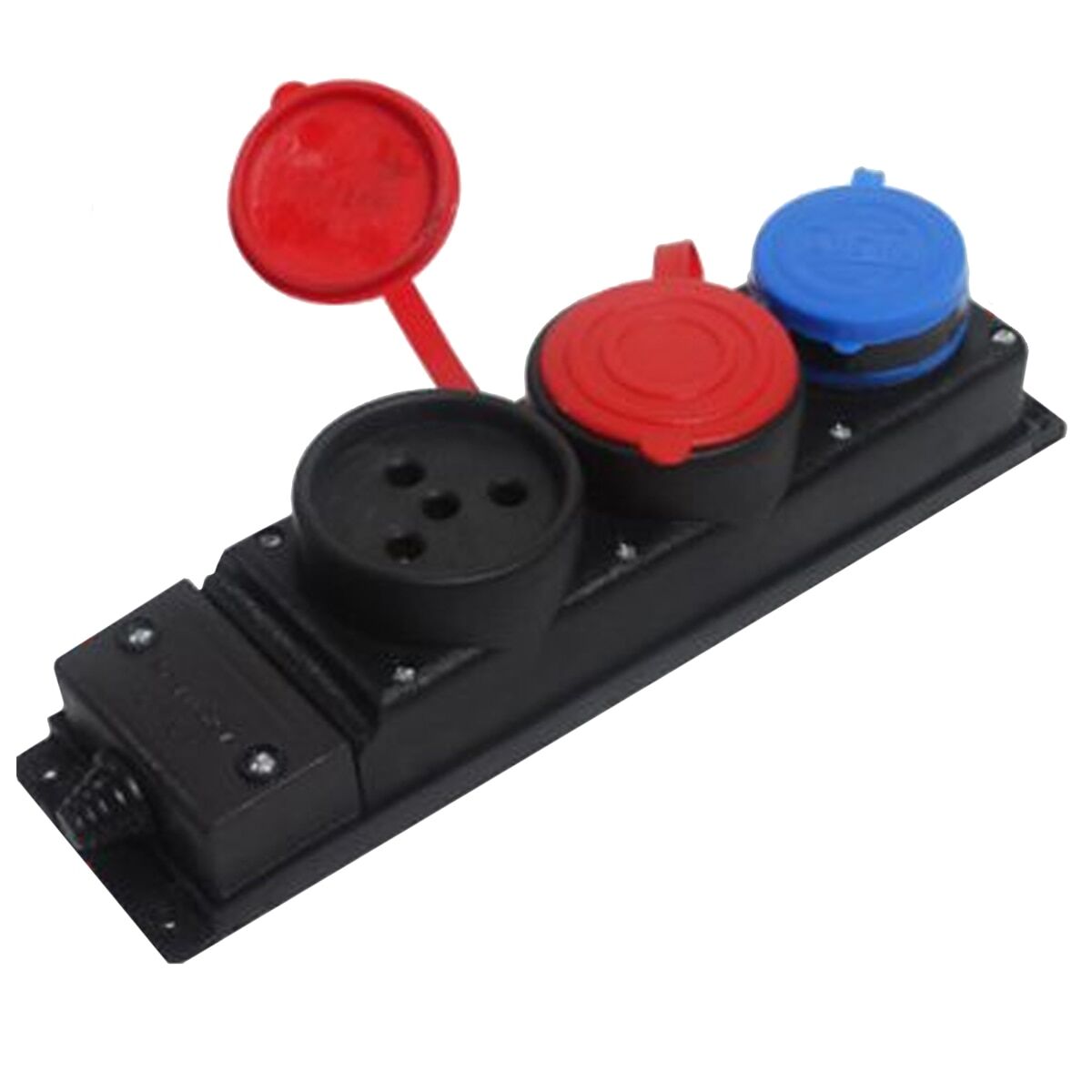 Bylion Kauçuk Üçlü Grup Priz (2 Trifaze-1 Monofaze)