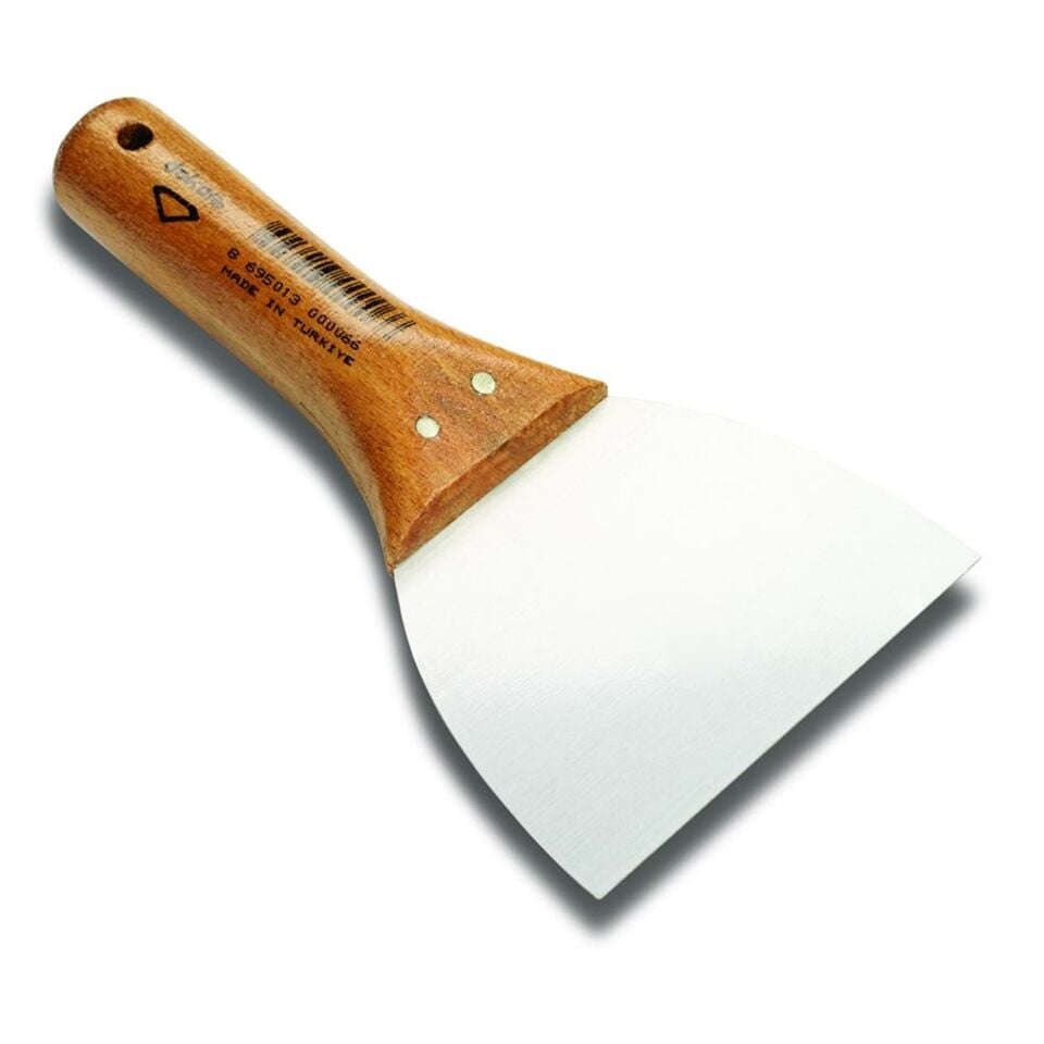 Dekor Ahşap Saplı Macun Ispatulası 9cm