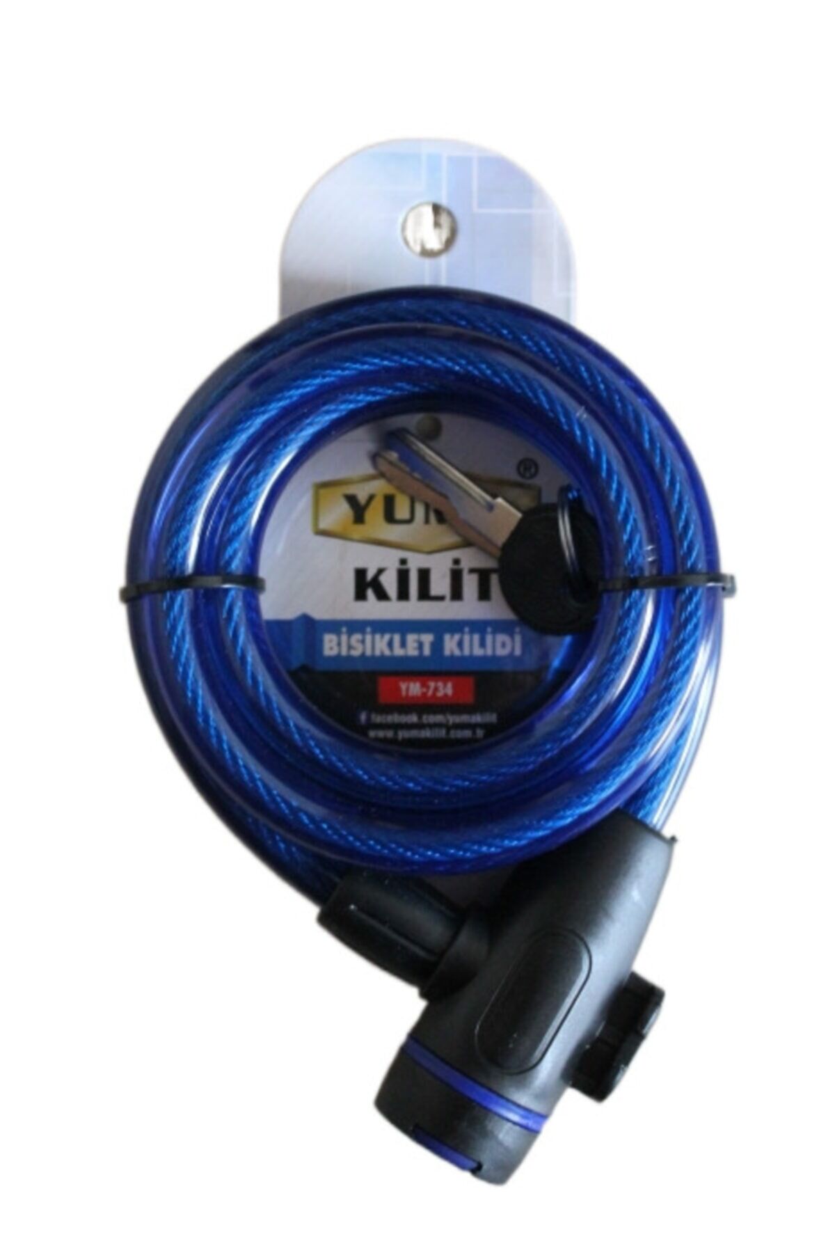 Yuma YM-734 Bisiklet Kilidi 150cm/12mm