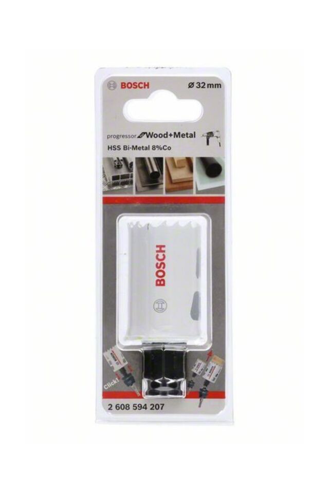 Bosch Bi-Metal Ahşap & Metal Panç Otomatik Adaptörlü 32mm