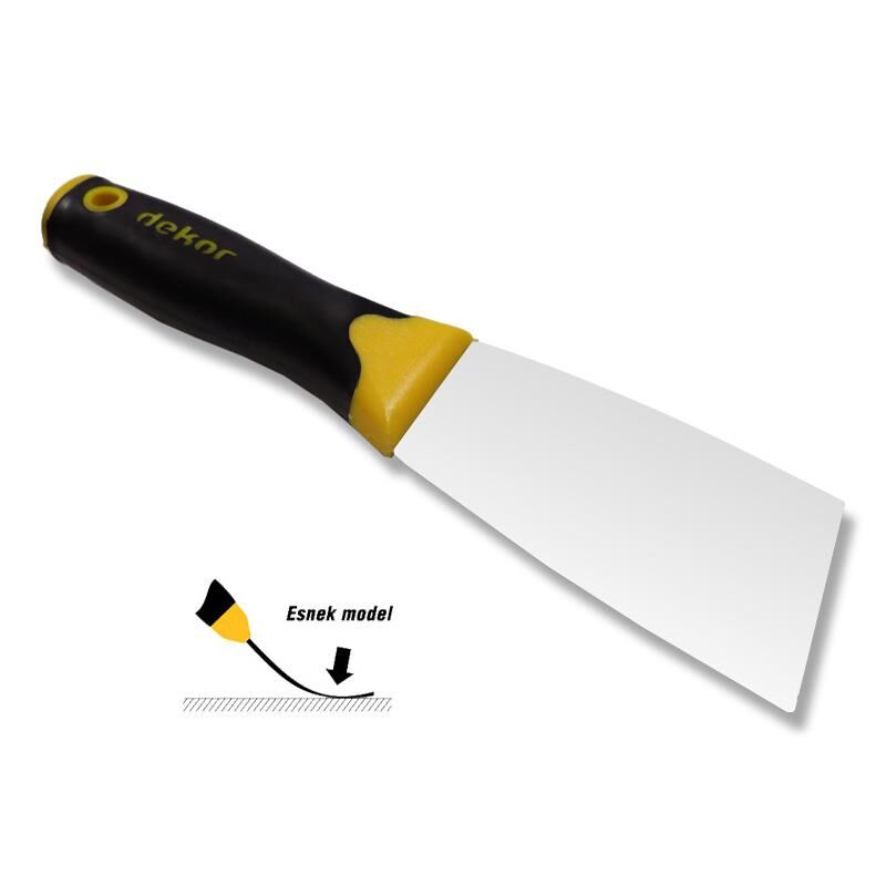 Dekor Plastik Saplı Macun Ispatulası 6cm