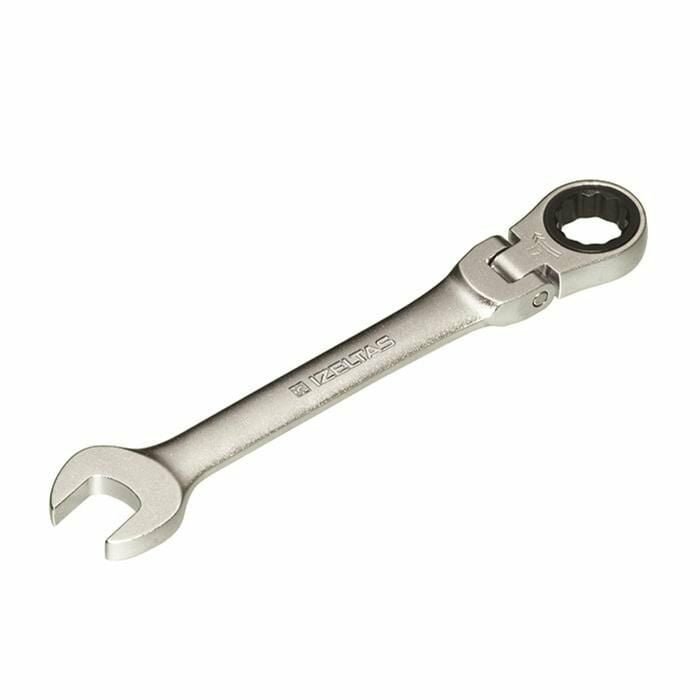 İzeltaş Mafsallı Cırcır Kombine Anahtar 12mm