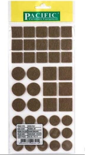 Yapışkanlı Keçe Karma 20x20-25x25-20mm-25mm