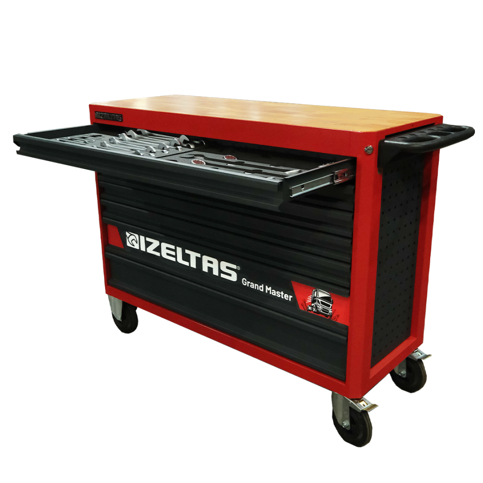 İzeltaş 7 Çekmeceli Ağır Vasıta Takım Dolabı  (252 Parça)